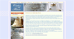 Desktop Screenshot of cakesbytanis.com